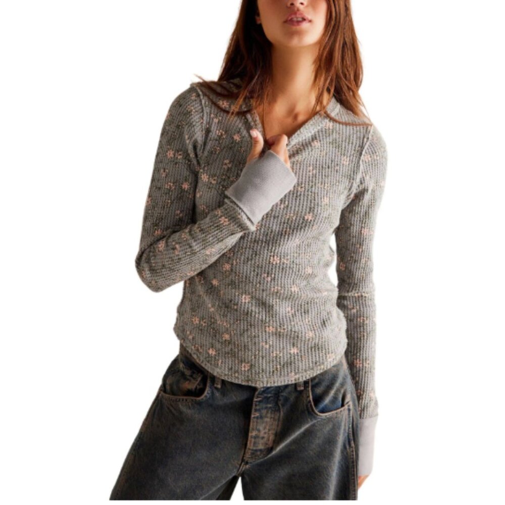 Free People We The Free Pretty Little Thermal top